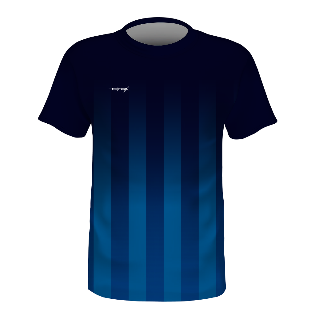 Custom team Soccer Jersey Black and Blue - Girox Sportswear