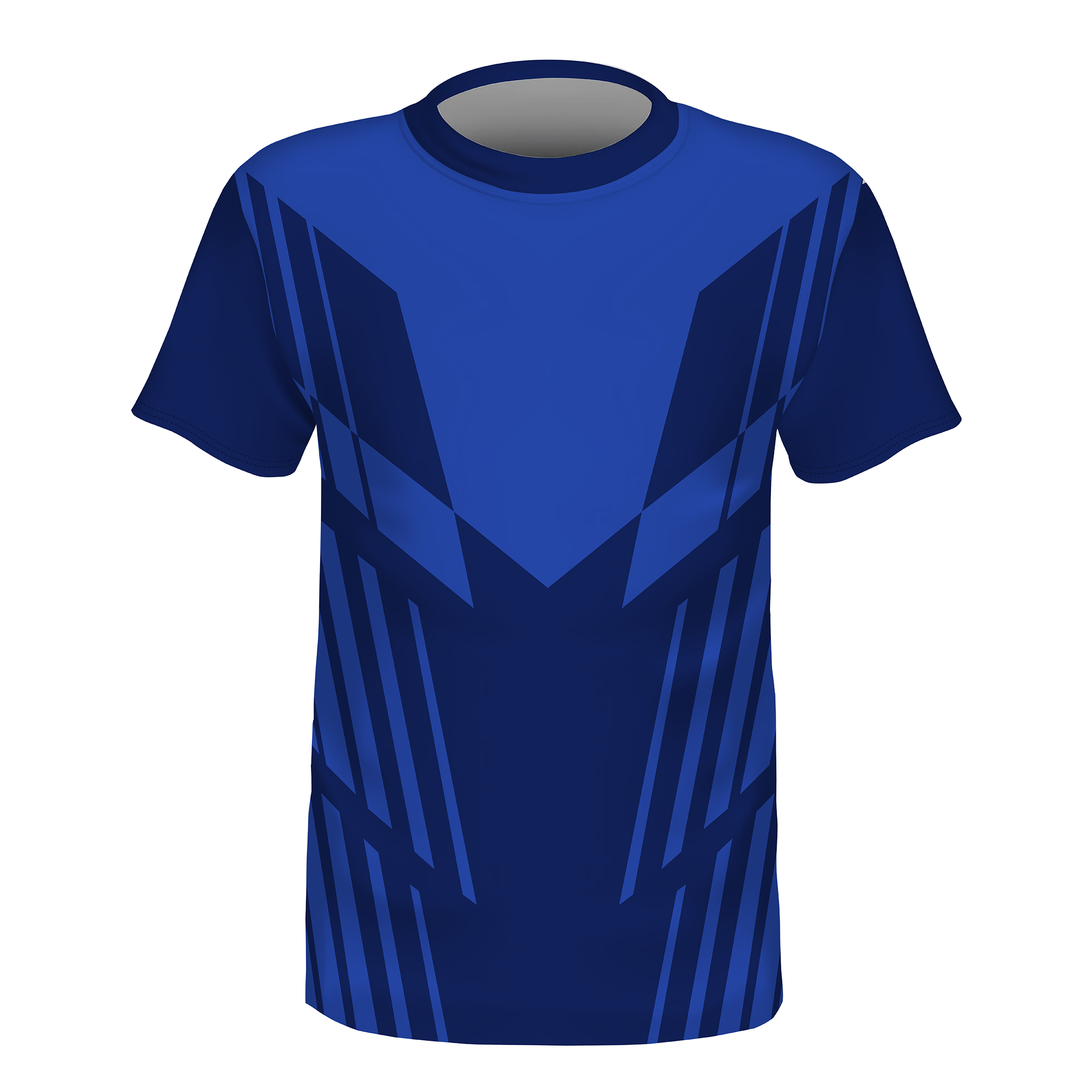 Custom Team Soccer Jersey - Blue Abstract - Girox Sportswear