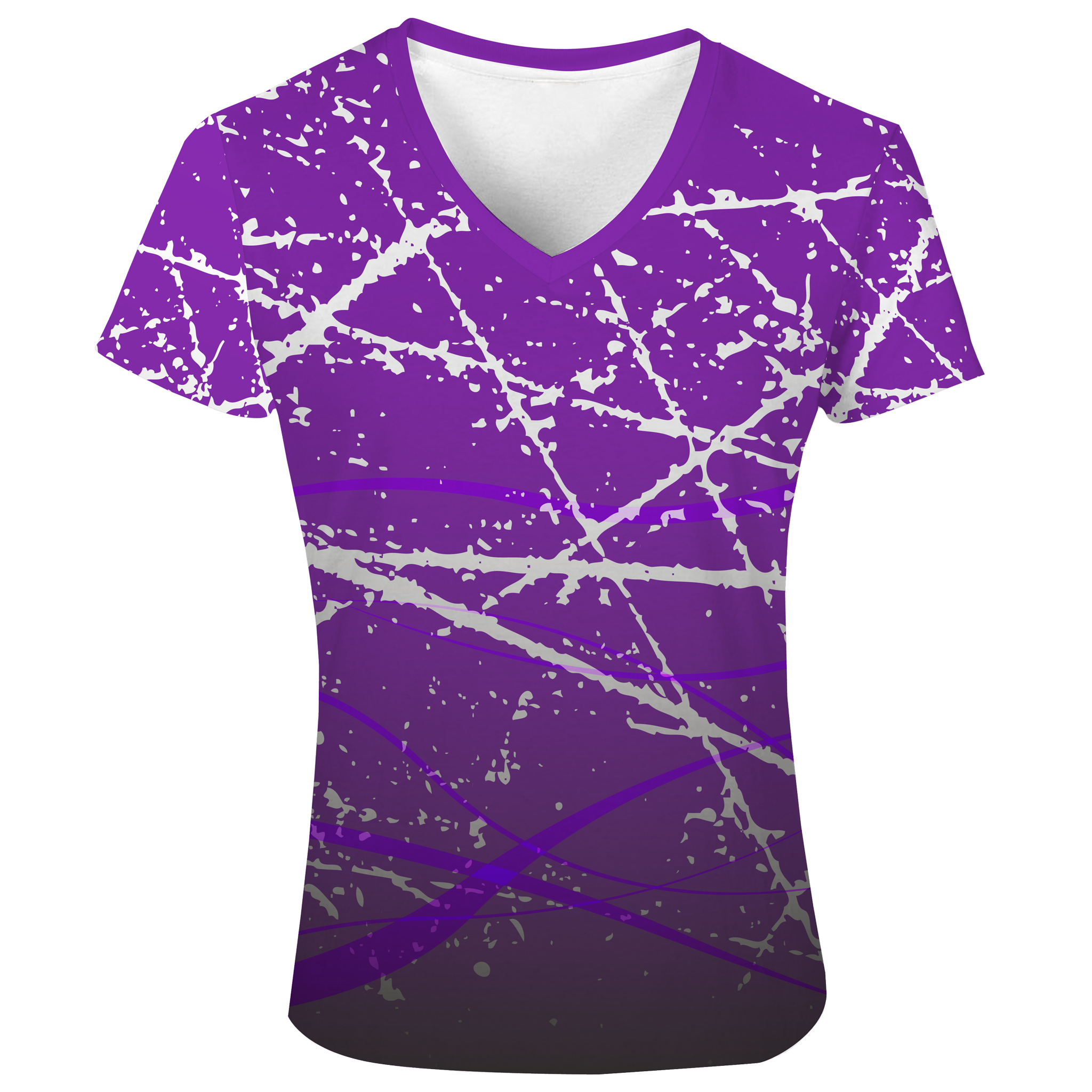 Women´s Custom Sublimated Volleyball Jersey - Purple Feeling