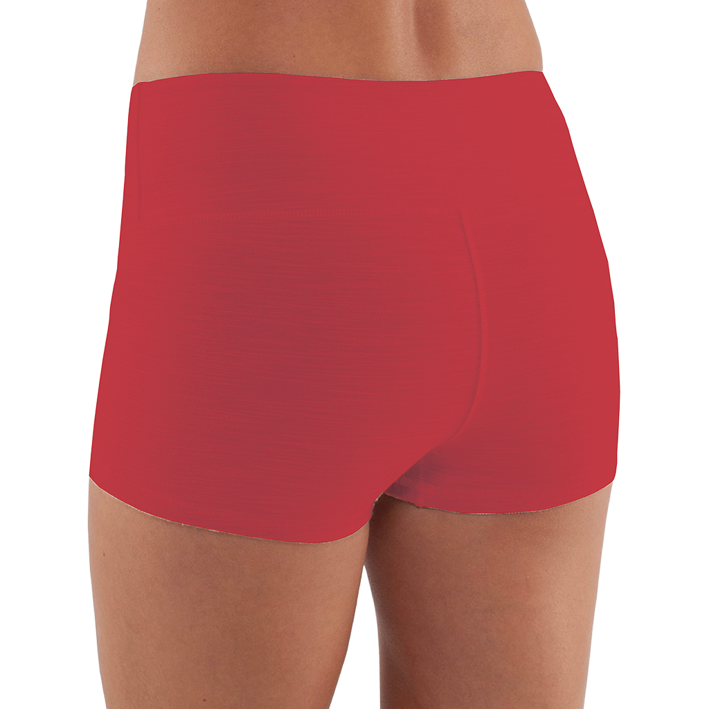 red volleyball spandex