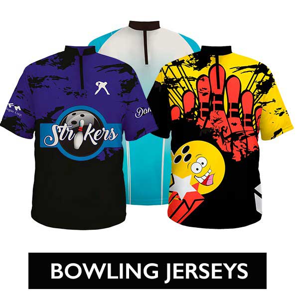 custom bowling jerseys