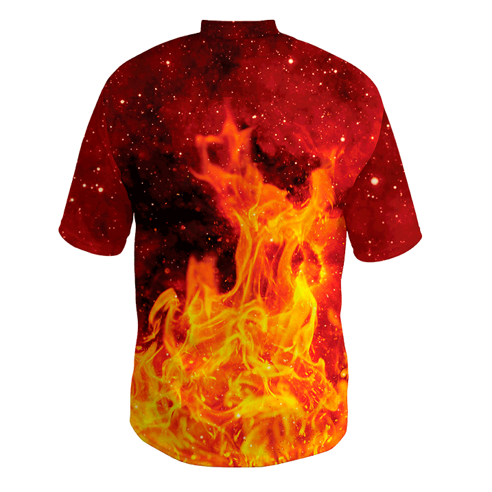 Custom Darts Shirt - Fire - Girox Sportswear