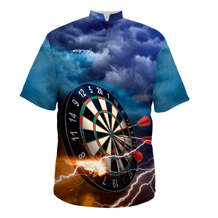 Custom Men´s Darts Shirt Thunder Girox Sportswear