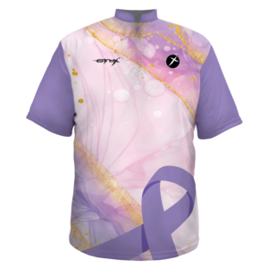 all cancers awareness lavender ribbon shirt custom