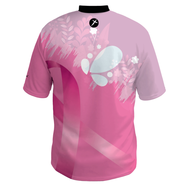 breast cancer bowling jersey shirt custom