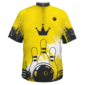 custom bowling shirt yellow brunswick