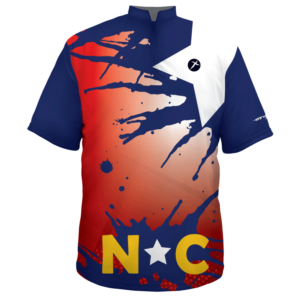 custom north carolina shirt jersey bowling