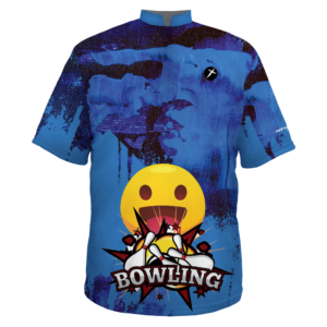 happy emoticon custom shirt bowling