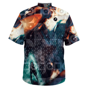 custom shirt geometric pattern