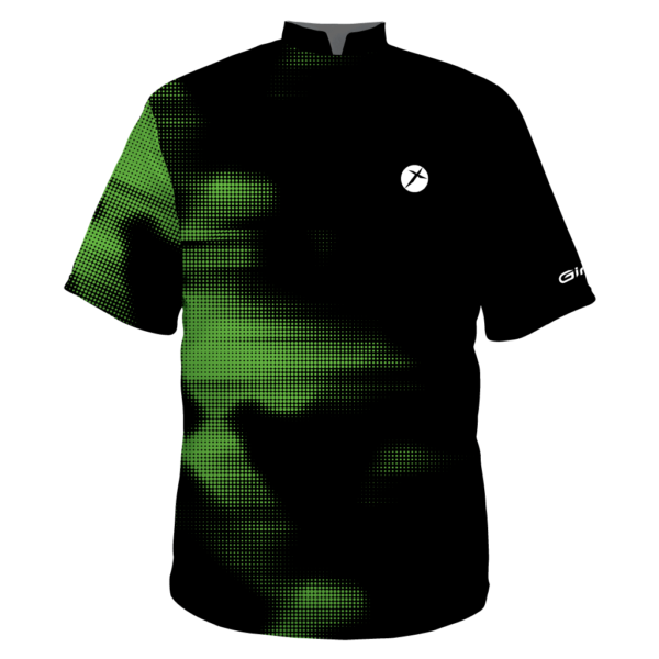 custom bowling jersey Green & Black 2