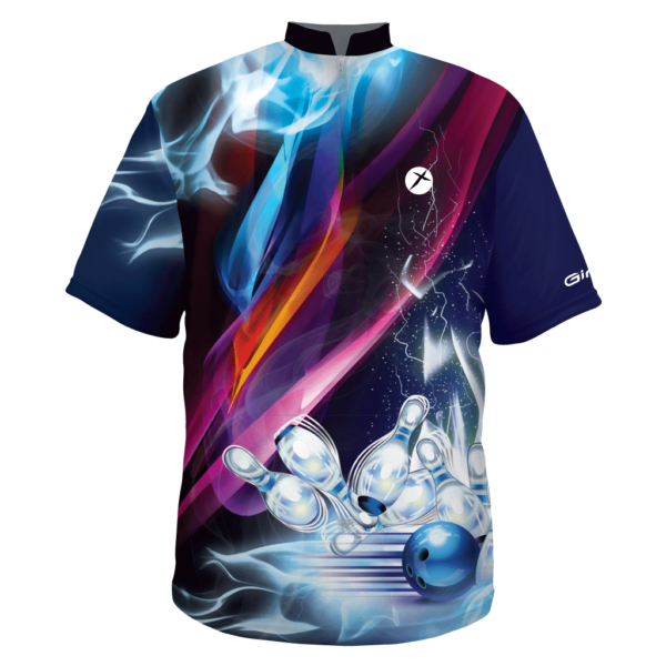 custom bowling jersey Lights Abstract 6