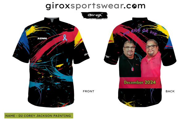 Custom Team Bowling Jersey - Custom Order Corey Splash