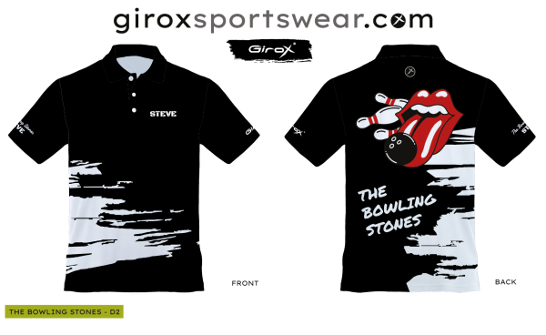 Custom Team Bowling Jersey - Custom Order The Bowling Stones - Image 2