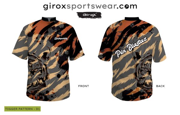Custom Team Bowling Jersey - Custom Order Pin Blastaz April 2025