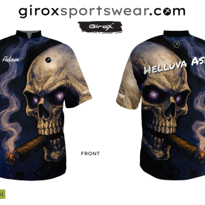 Custom Team Bowling Jersey - Custom Helluva Ash
