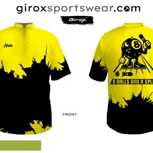 Bowling Jersey - Custom 8 Balls and a Split