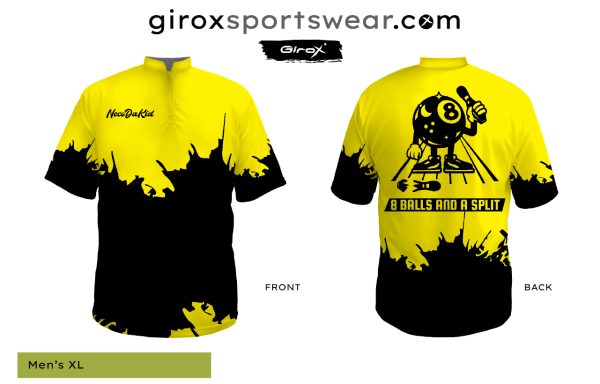 Bowling Jersey - Custom 8 Balls and a Split - Image 5