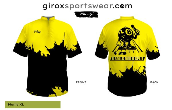 Bowling Jersey - Custom 8 Balls and a Split - Image 3