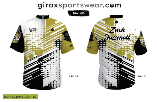 Bowling Jersey - Custom Barrel Boys Zach