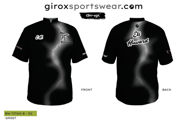 Bowling Jersey - Custom AJ Titans Oct 2025 - Image 2