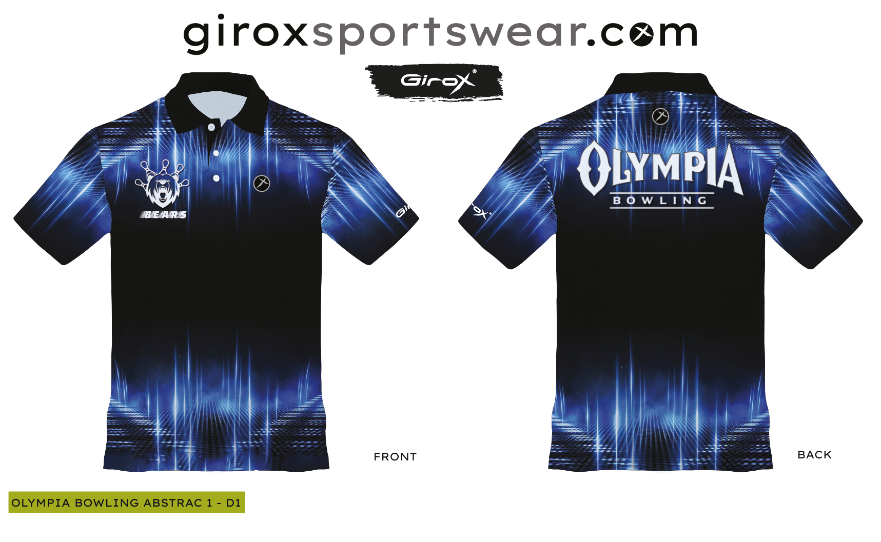 Bowling Jersey - Custom Paul OHS 1 Polo Jersey