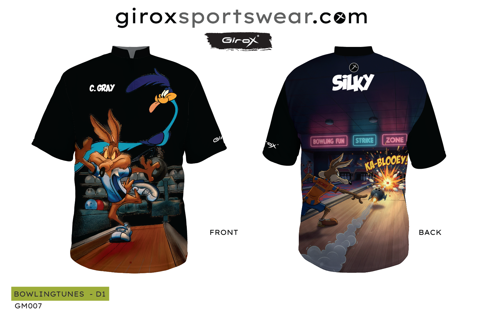 Bowling Jersey - Custom V.D. Order - Image 2