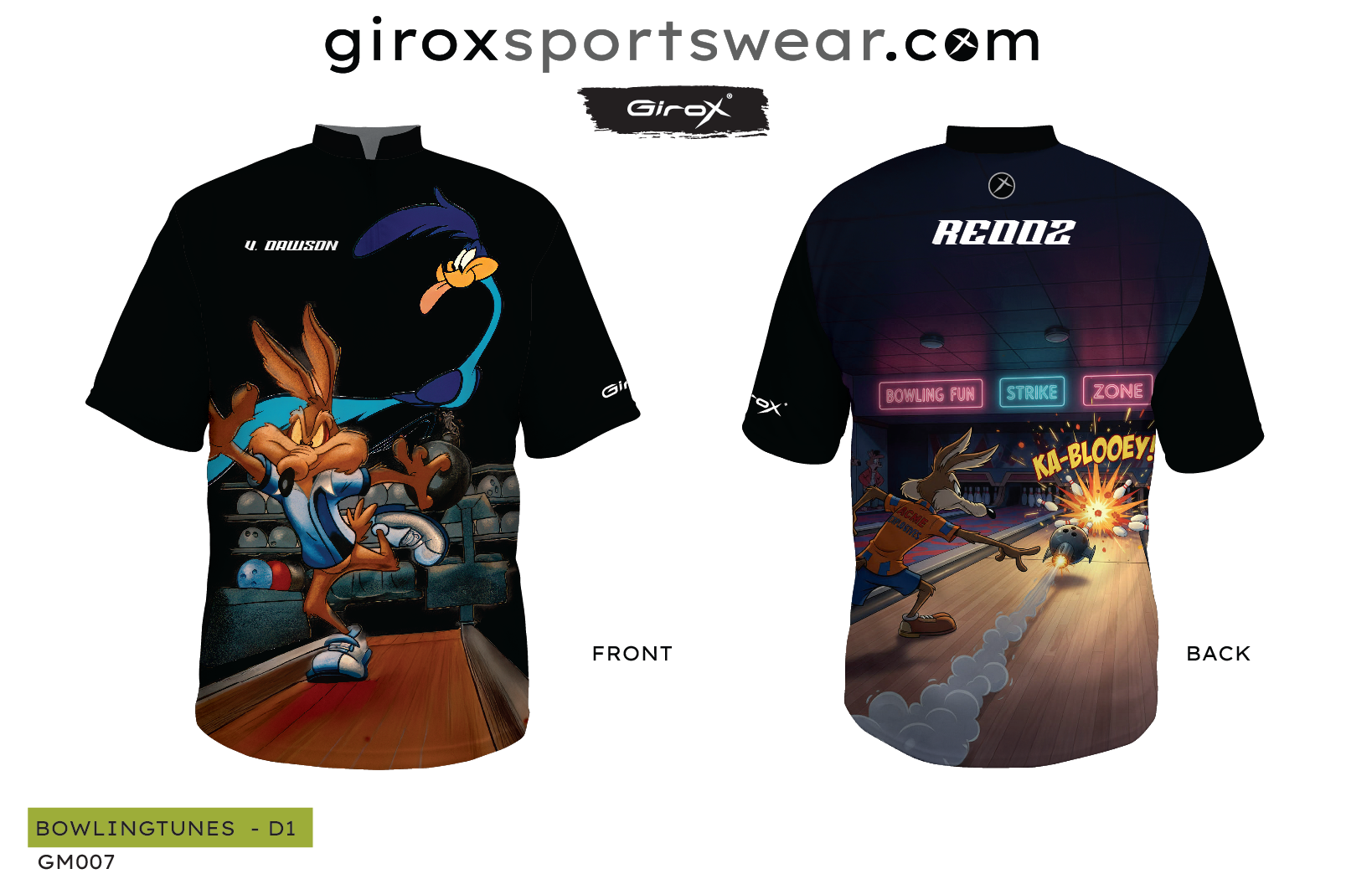 Bowling Jersey - Custom V.D. Order - Image 3