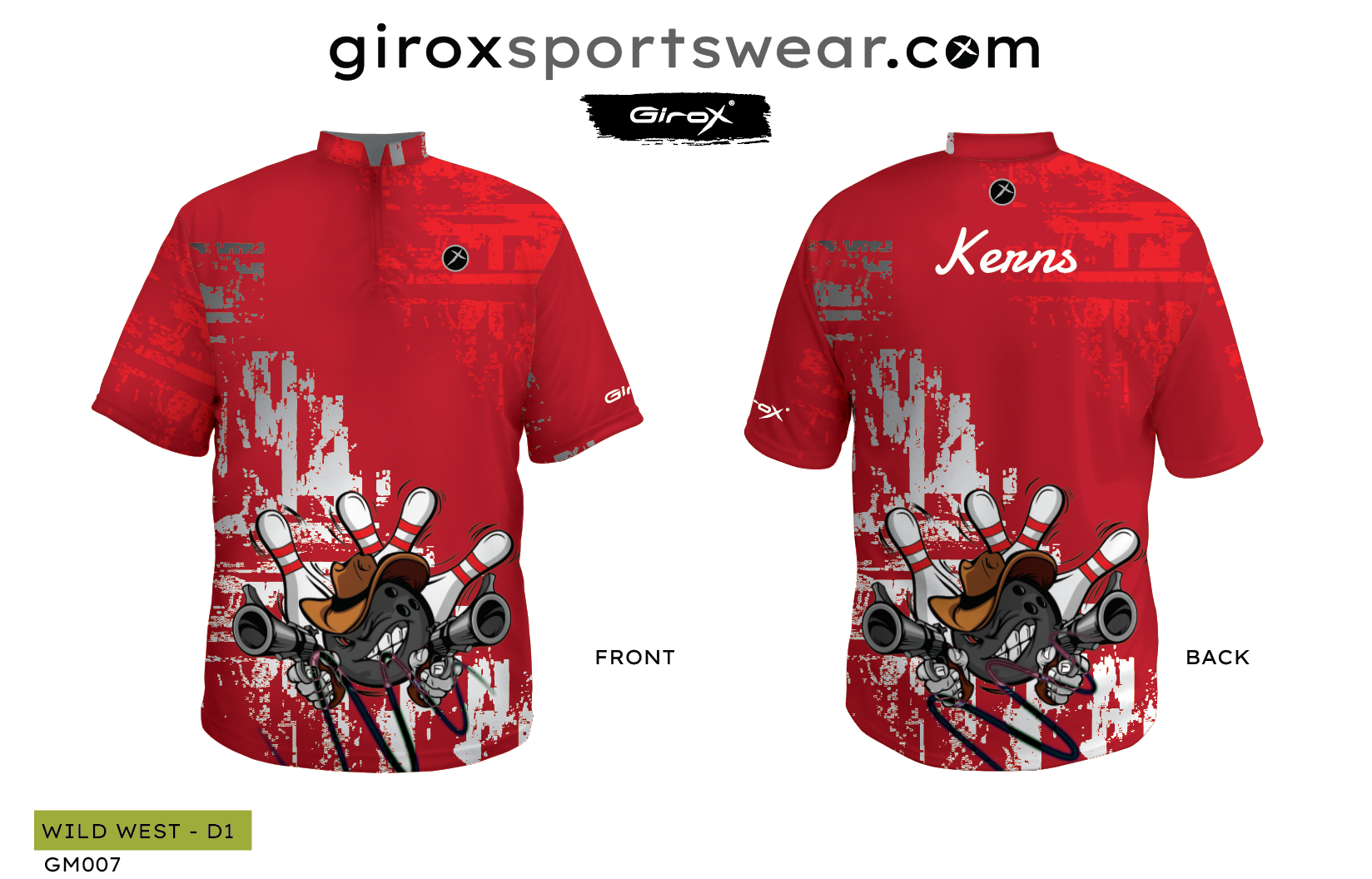 Bowling Jersey - Custom Order Sistrunk - Image 3
