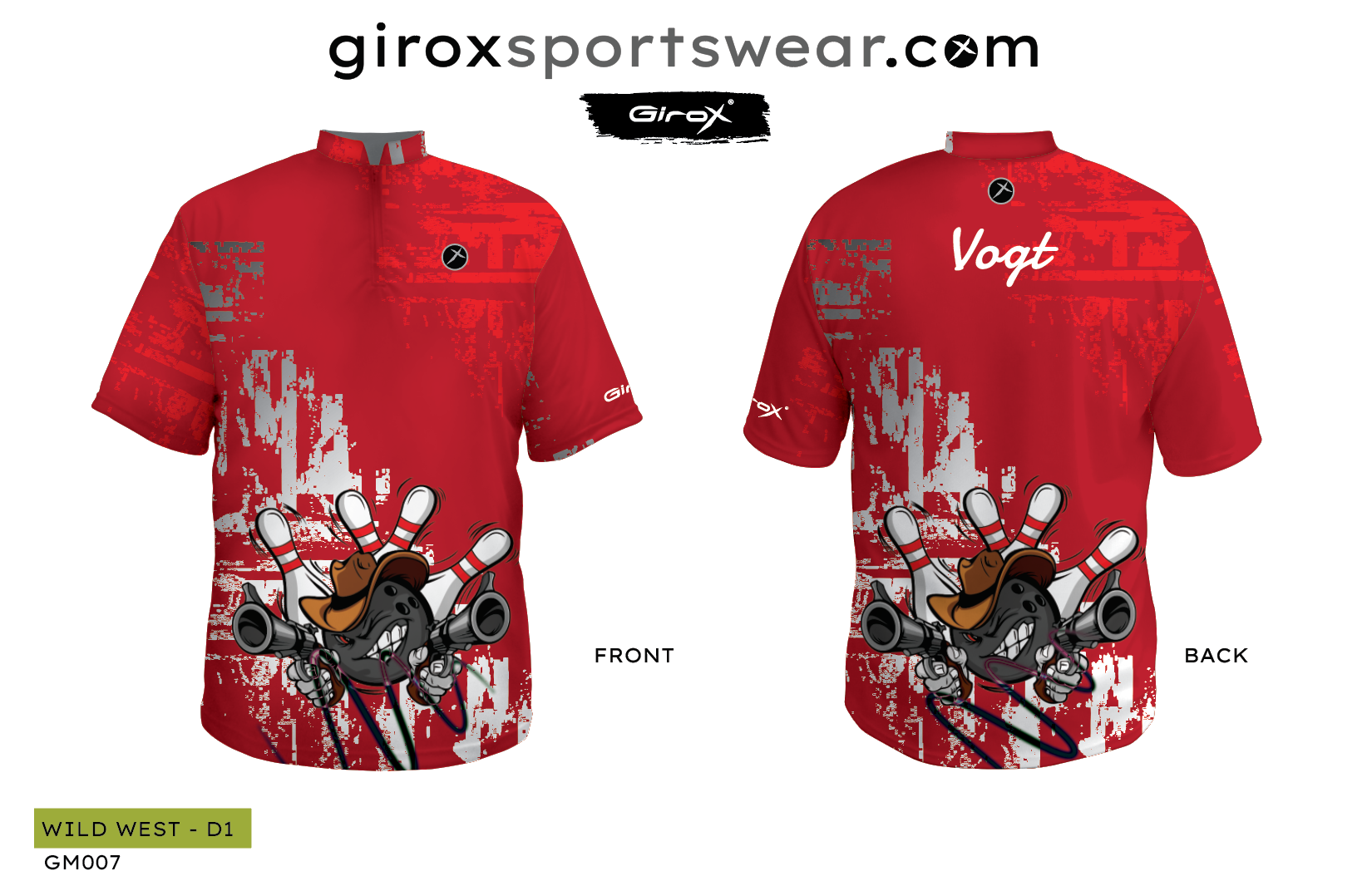 Bowling Jersey - Custom Order Sistrunk - Image 2